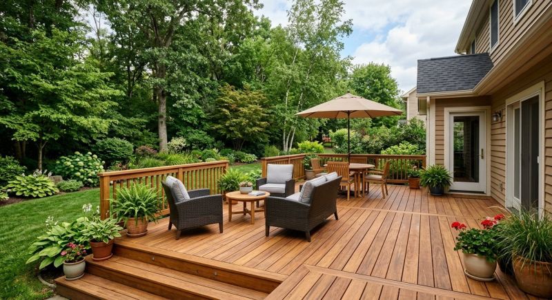 Wooden Veranda Construction in Boston, MA